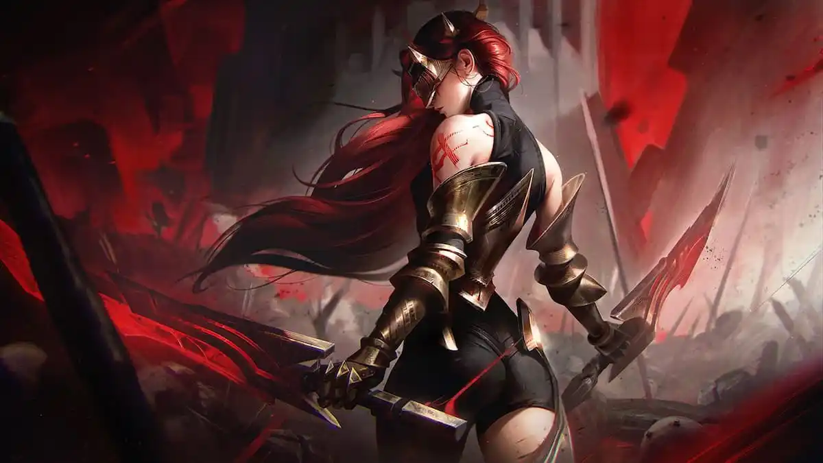 katarina from arcane and league of legends