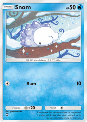 Snom Pokémon TCG Pocket card.