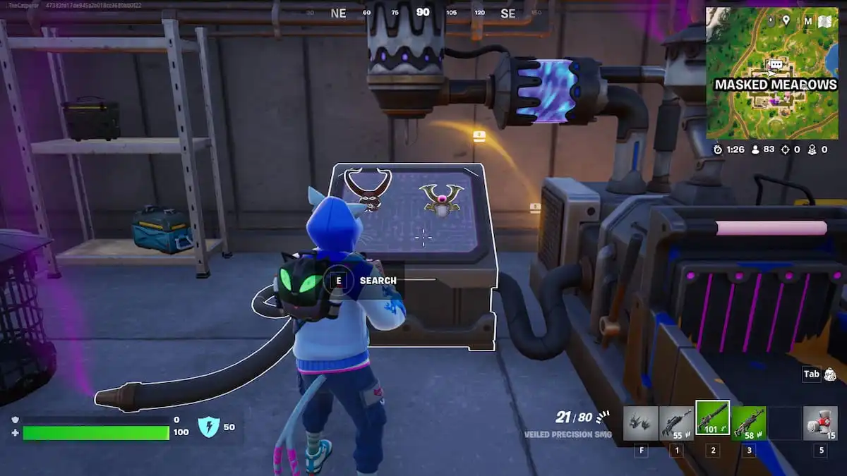 Picture showing the Oni chest which gives the player Oni Masks in Fortnite.