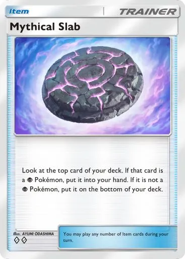 The Mythical Slab card from Mythical Island in Pokemon TCG Pocket