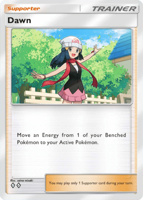 Dawn Pokémon TCG Pocket card.