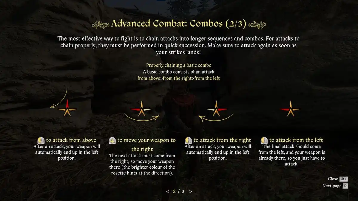 Advanced combos in Kingdom Come 2