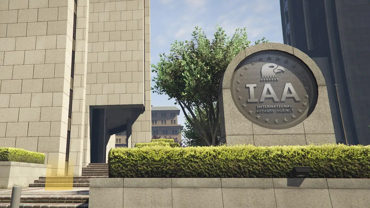 IAA headquarters in GTA 5