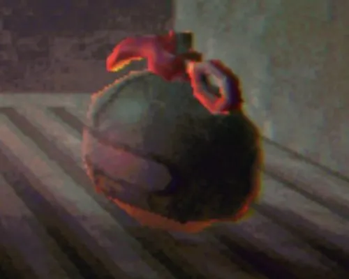 Close up shot for item image of grenade