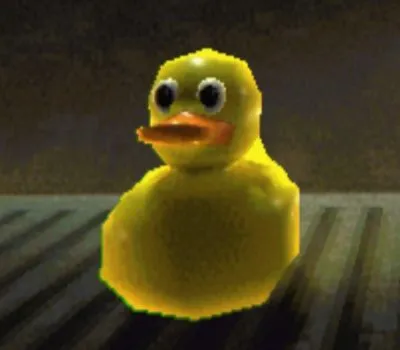 Close up shot for item image of rubber duck