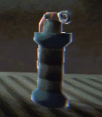 Close up shot for item image of stun grenade