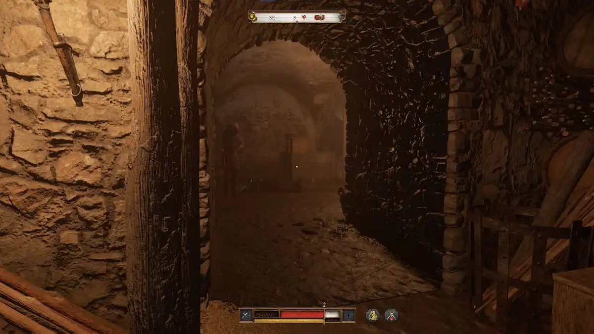 Sneaking through Trosky Castle in Kingdom Come