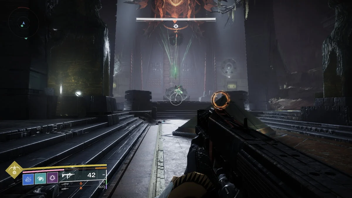 Overview of the third room in the Sundered Doctrine encounter in Destiny 2