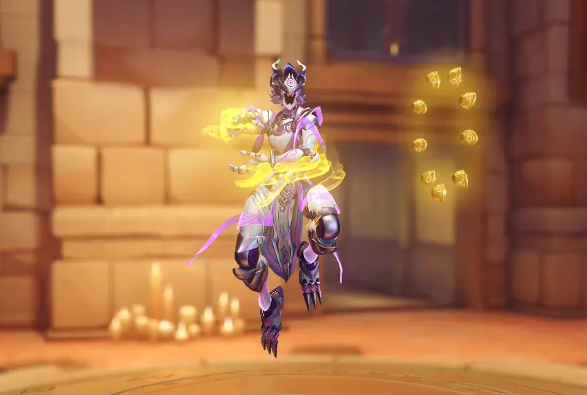 Mythic Zenyatta skin Pixiu in OW2 season 15