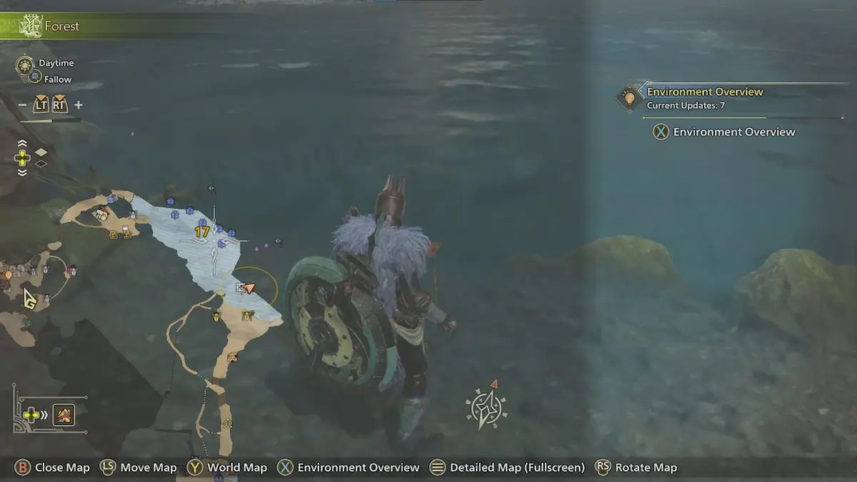 Catching a Speartuna Fish in Monster Hunter Wilds