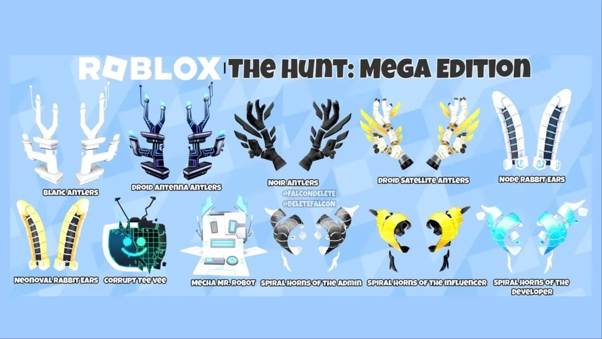 roblox the hunt mega edition rewards leaked