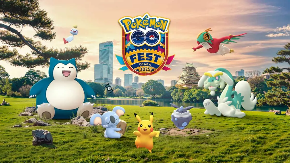 Pokemon Go Fest 2025 Osaka banner