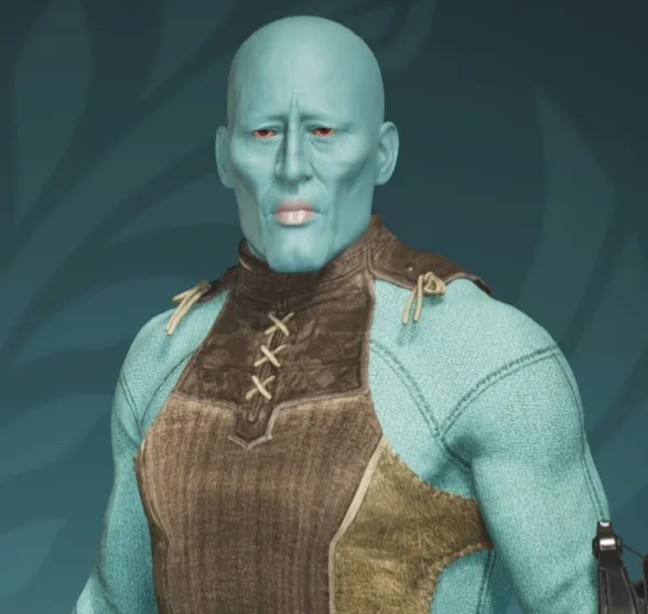 Handsome Squidward in MH Wilds Character Creator