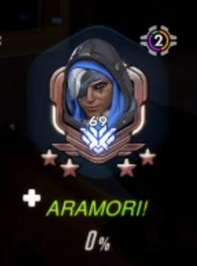 Aramori 69 ranked OW1 Ana