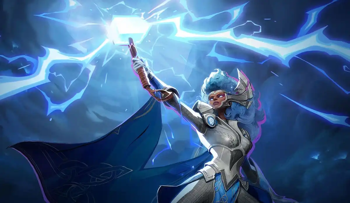 Marvel Rivals Storm Goddess of thunder skin