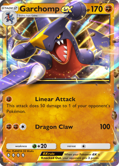 Garchomp ex Pokémon TCG Pocket card