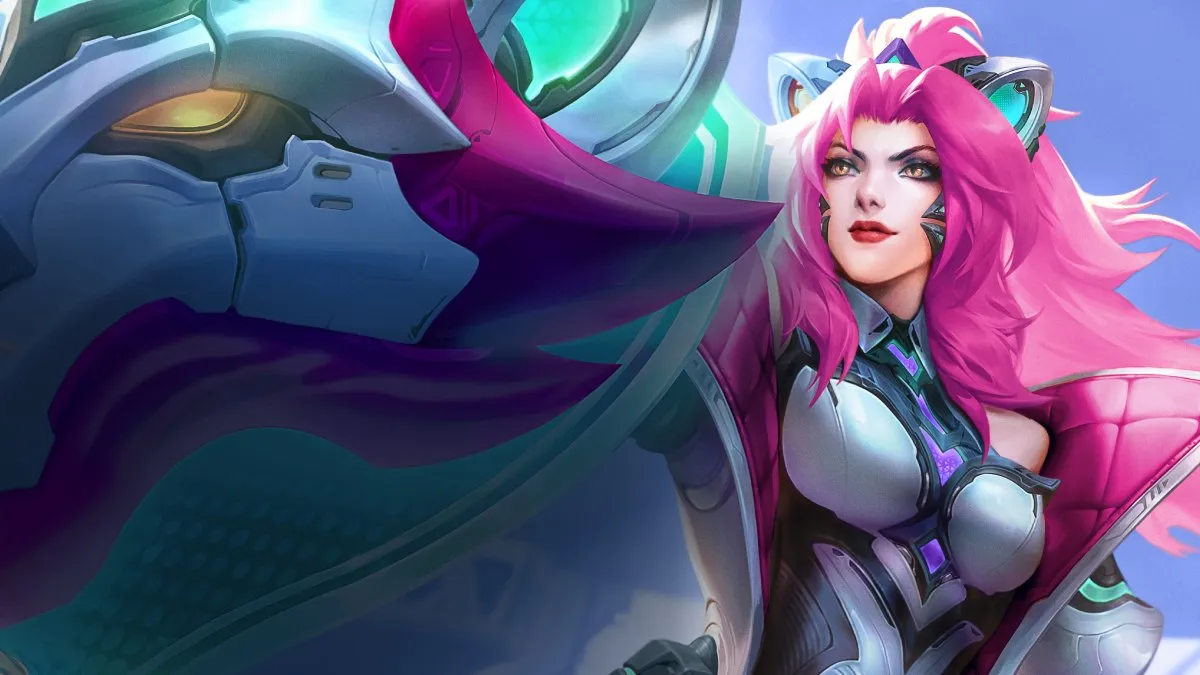 TFT Set 14 LEona splash art for Vanguard trait