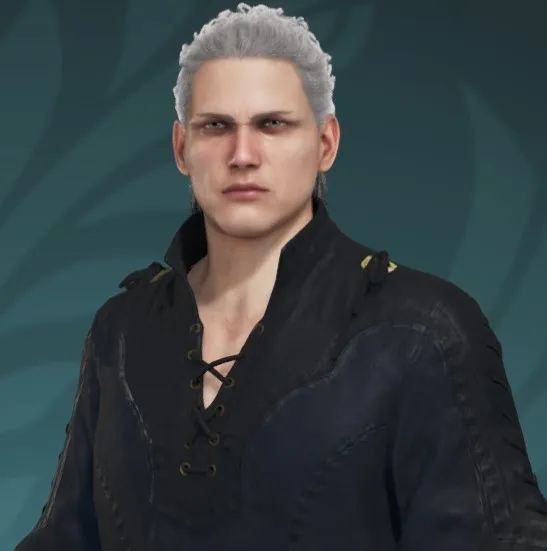 Vergil in MH Wilds Character Creation